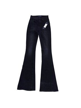 NWT Veronica Beard Beverly High Rise Flare Jeans Washed Onyx Size 24 MSRP $298